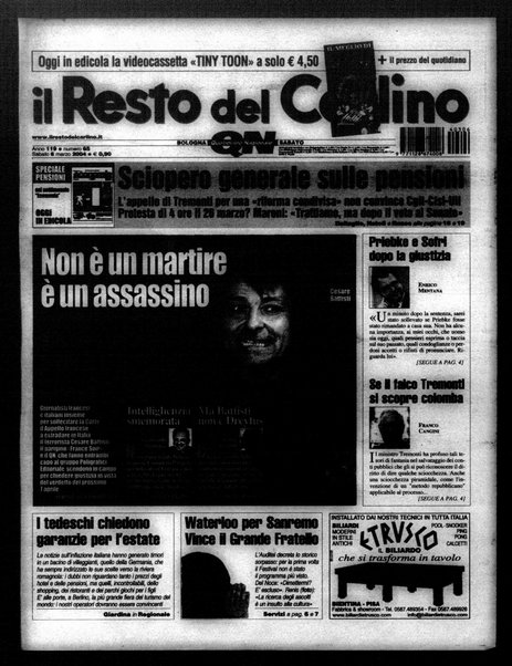Il Resto del Carlino : giornale dell'Emilia